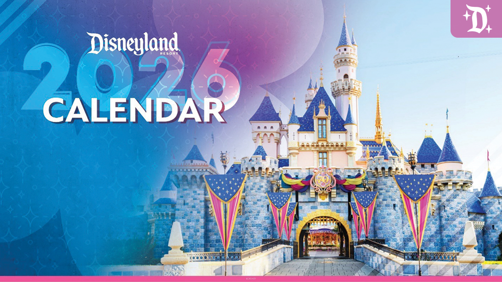 Disney 2026 Calendar Header