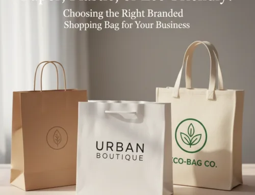 Paper, Plastic, or Eco-Friendly? Choosing the Right Branded Shopping Bag for Your Business