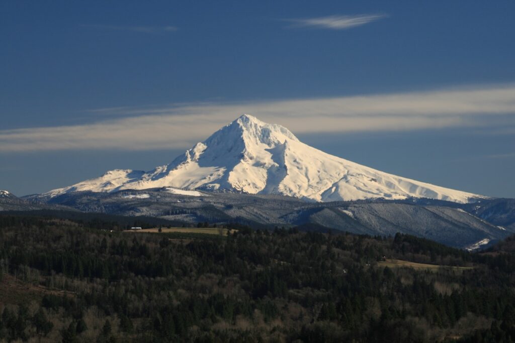 Mt Hood Oregon, photo by Allen Beck, AKOR Services