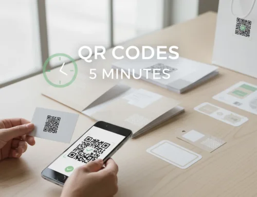 How to Integrate QR Codes With Your Custom Print Materials in 5 Minutes