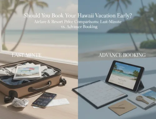 Should You Book Your Hawaii Vacation Early? Airfare & Resort Price Comparisons: Last-Minute vs. Advance Booking